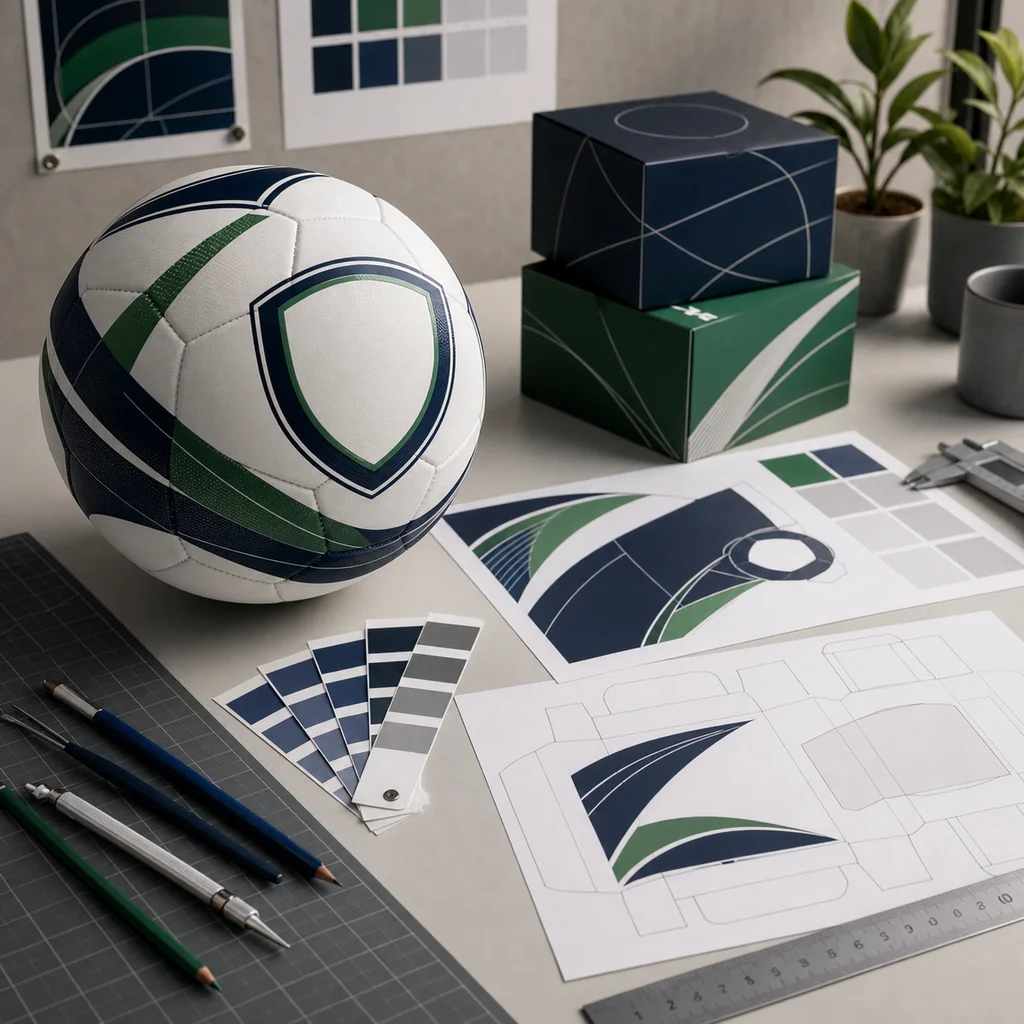 Editorial illustration about How to Order Custom Footballs for a Club